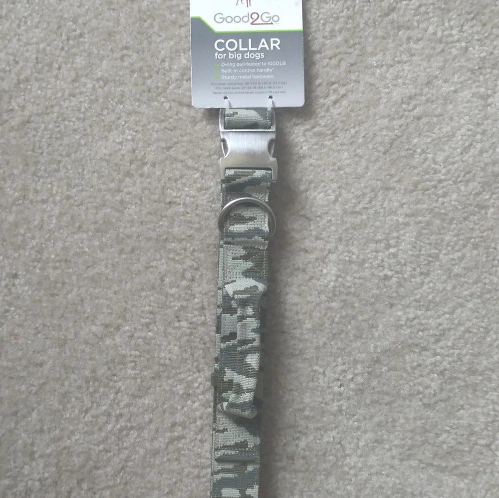 Camo Big Dog Good to Go Camo Collar